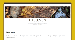 Desktop Screenshot of lifeseven.com